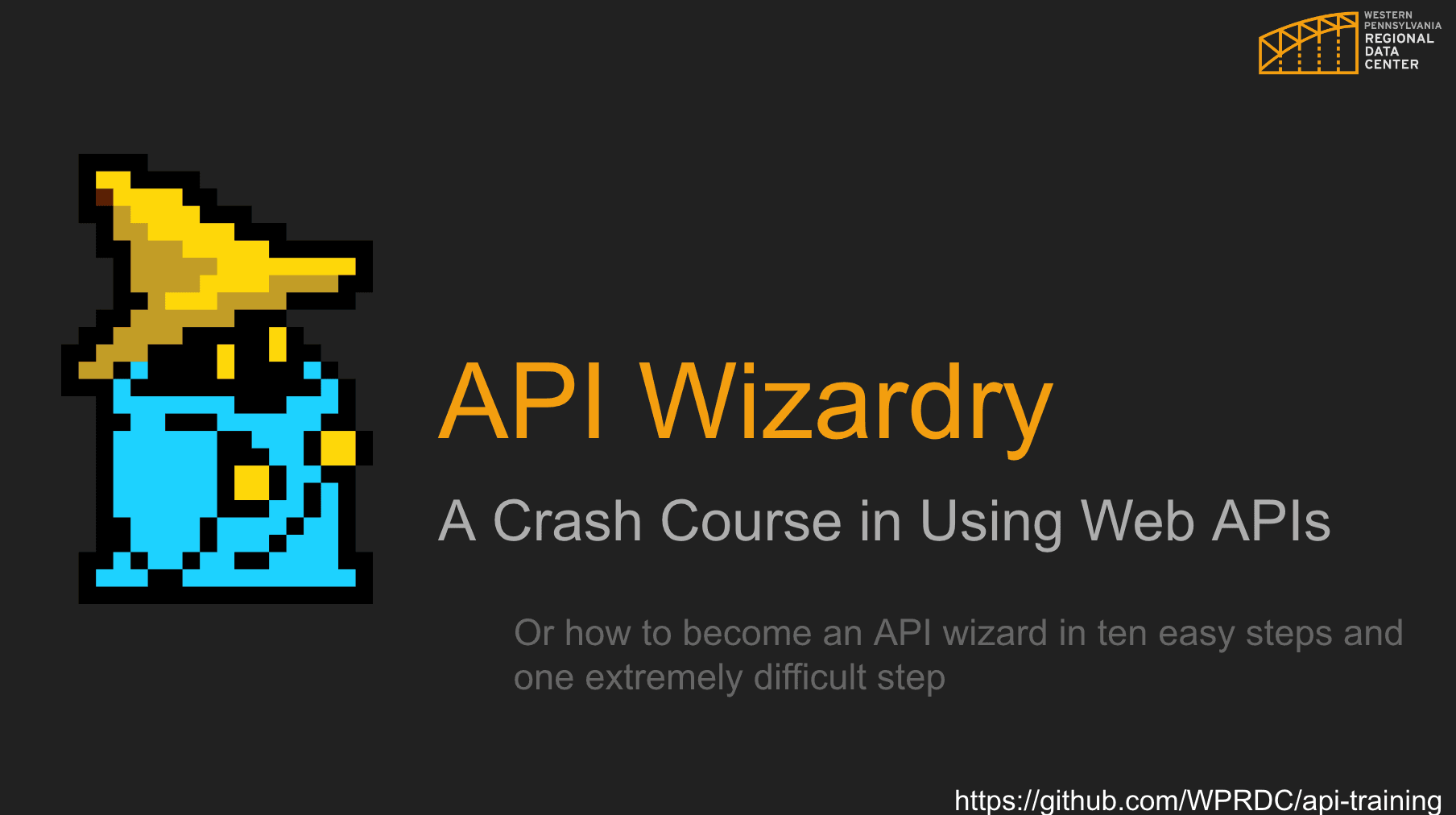 How to Use Web APIs for Collecting Data and Other Stuff: A WPRDC Workshop thumbnail